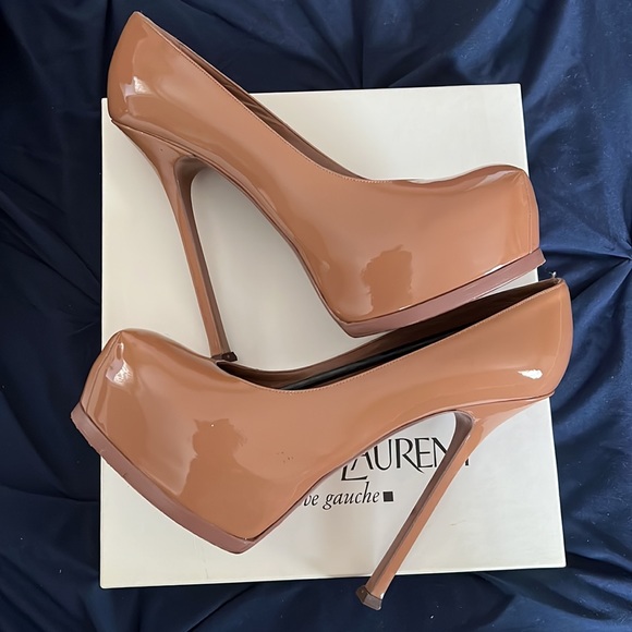 YSL TRIBTOO 105 pump in Nude - Picture 8 of 9